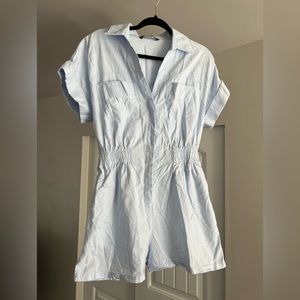Light Blue Zara Romper